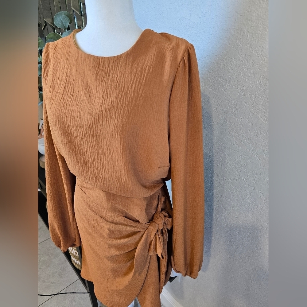 Floret Studios Long Sleeve Wrap Dress - Picture 5 of 9